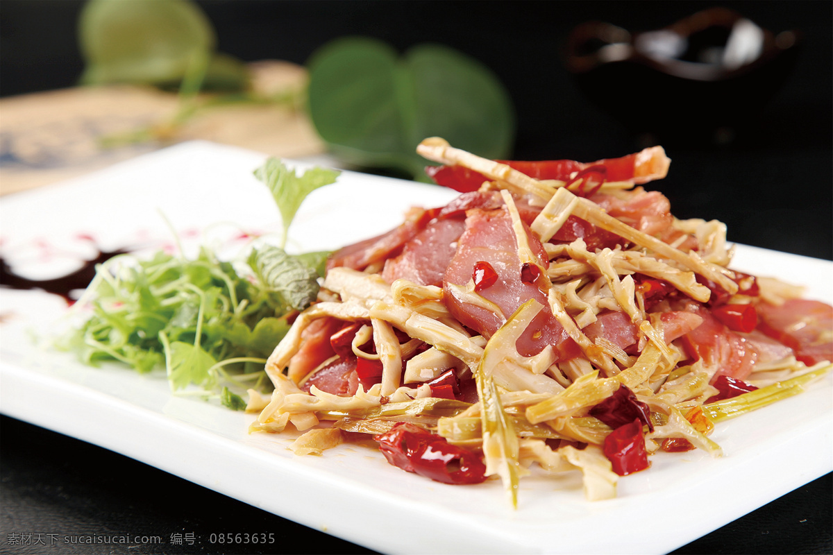 笋干 炒 腊肉 笋干炒腊肉 美食 传统美食 餐饮美食 高清菜谱用图