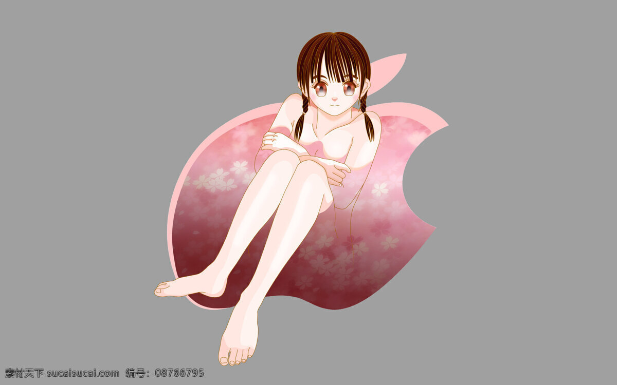卡通 美 少女 卡通美少女 动漫 可爱