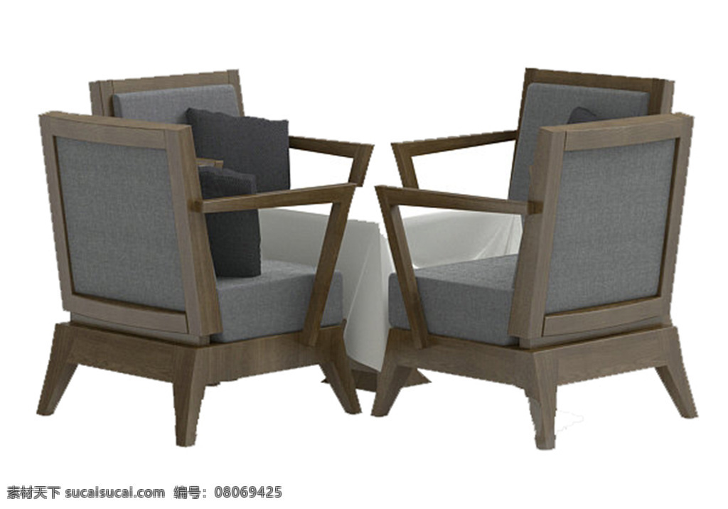 精致 欧式 家具 模板下载 素材图片 沙发 3d设计模型 家具模型 max 白色