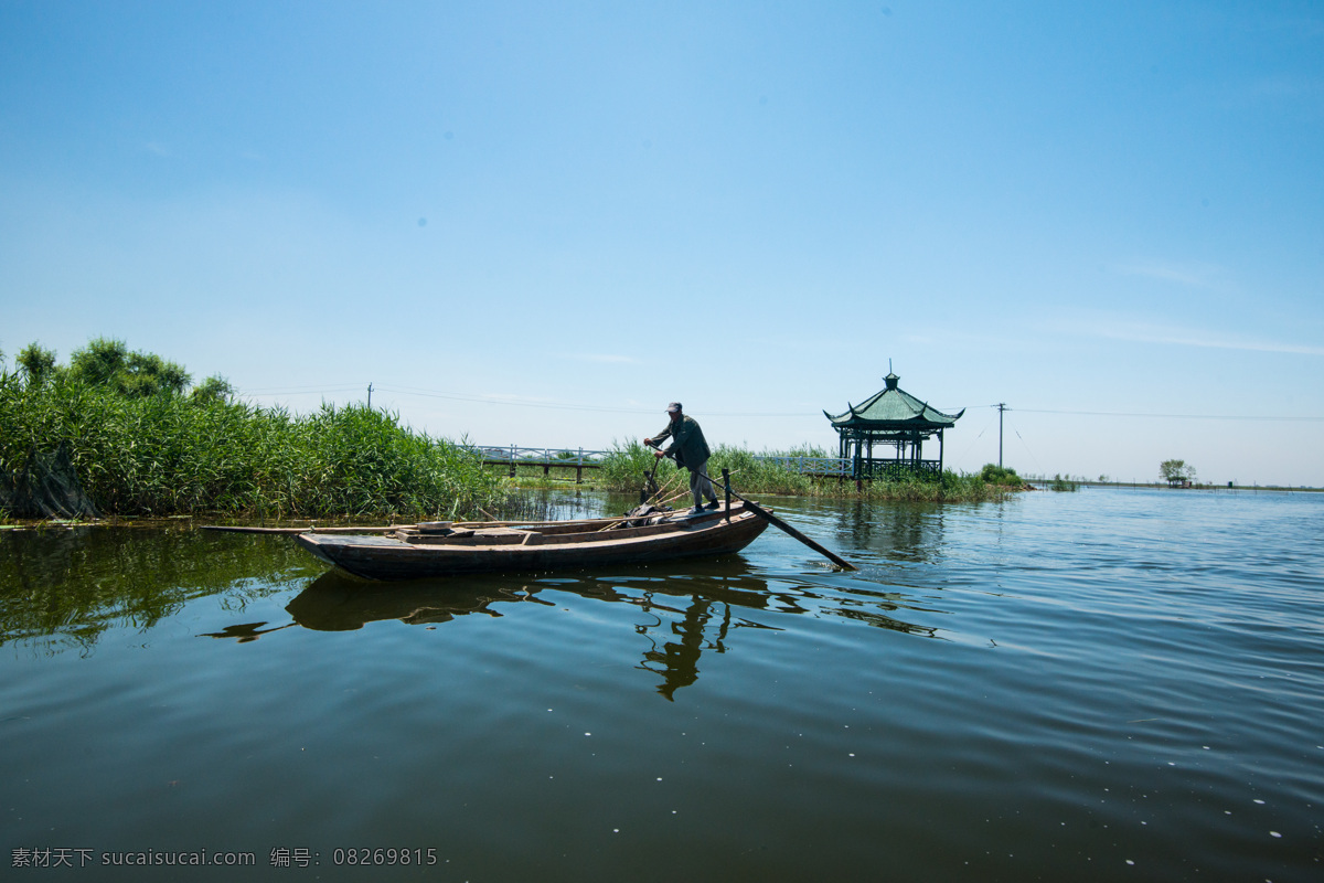 白洋淀 河北 保定 水草丰美 湖水 游船 水乡 华北明珠 北方湿地 北国江南 旅游 国内旅游 旅游摄影