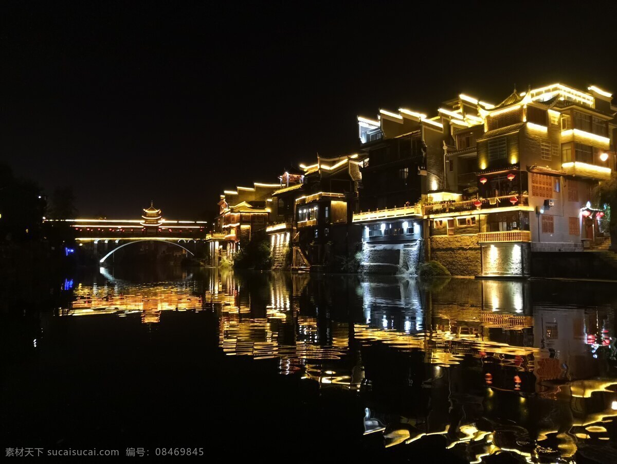 湘西 乾州古城 乾州 古城 古城夜景 夜景 好看的风景 美景 旅游摄影 国内旅游