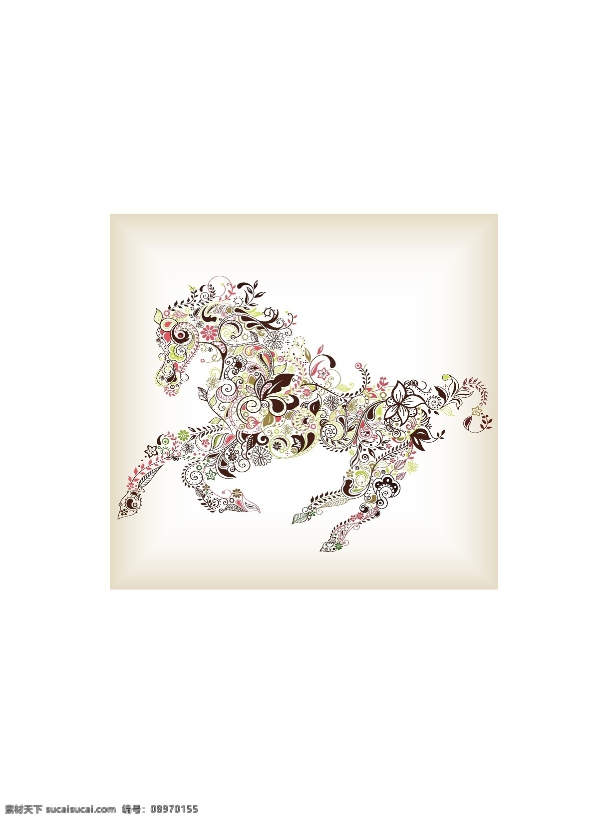 潮流 飞马 花纹 矢量 anmin 矢量图 其他矢量图