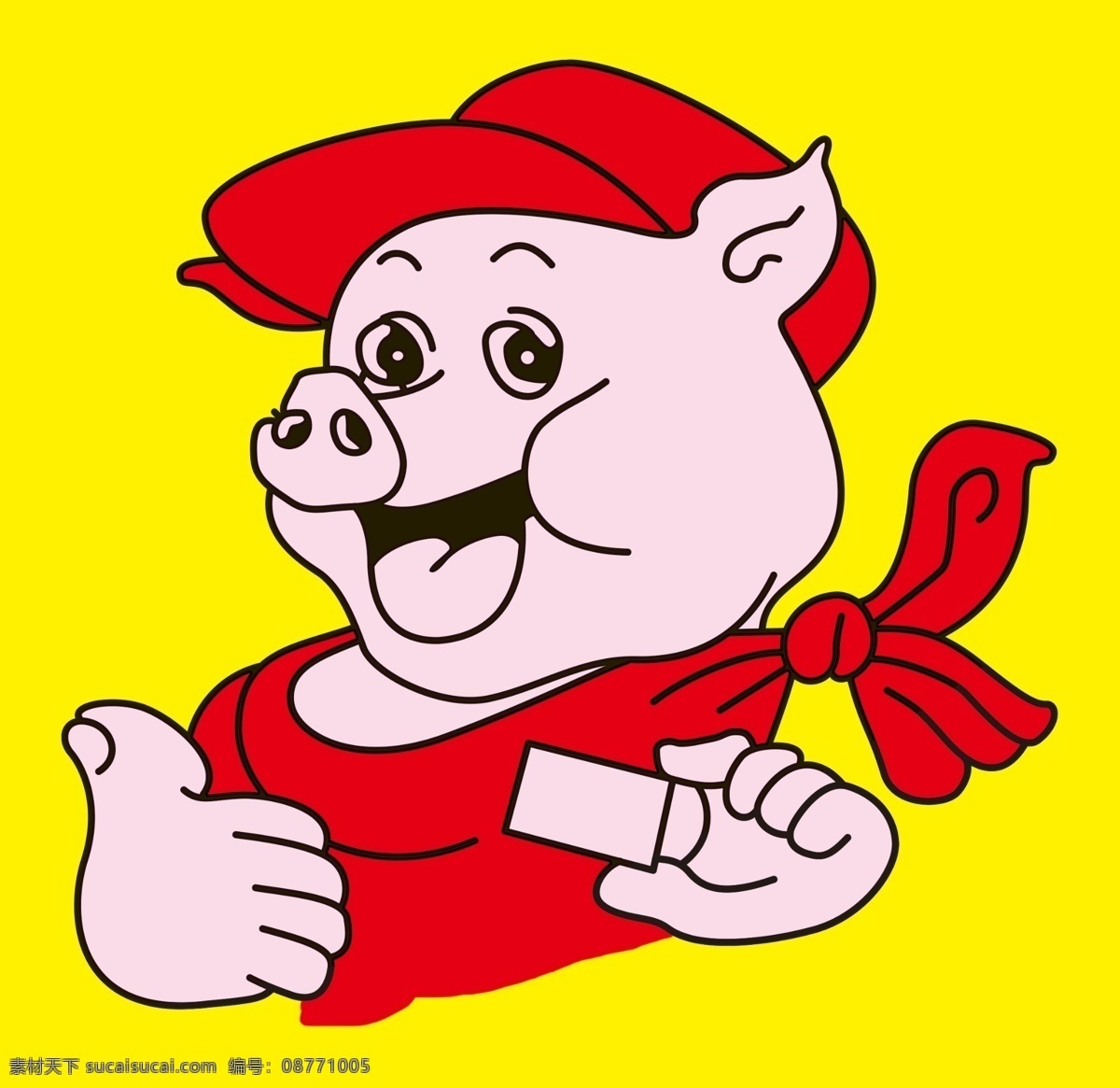 卡通猪 安佑猪 包装素材 标志 源文件 卡通猪头 动漫动画 动漫人物