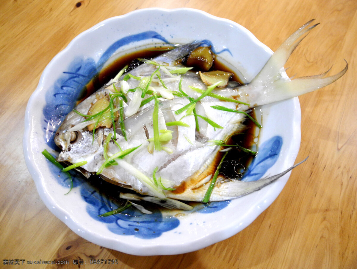 私房菜 泉州美食 清蒸白鲳鱼 原汁原味 味道鲜美 闽南美食 中华美食 传统美食 餐饮美食