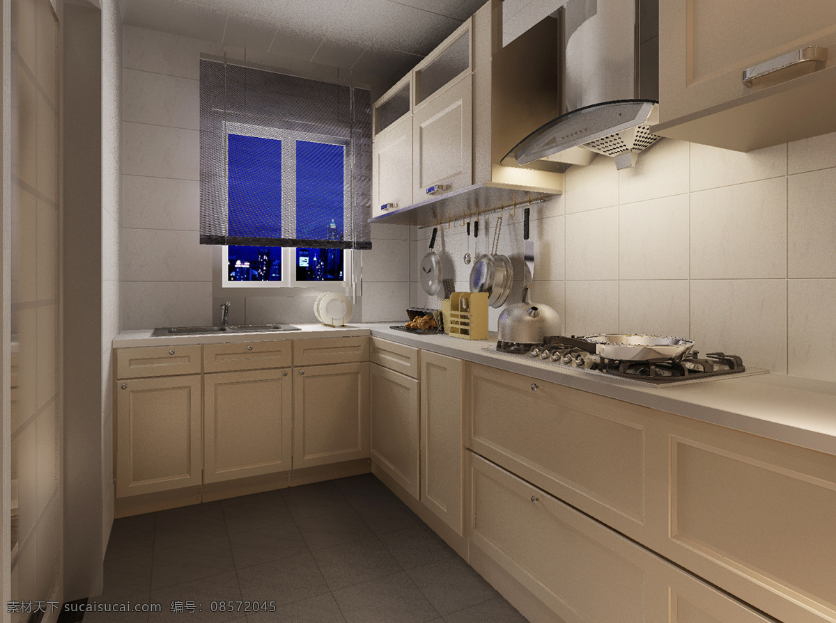 厨房 3d设计 3d作品 厨房设计素材 家装设计 厨房模板下载 家居装饰素材 室内设计