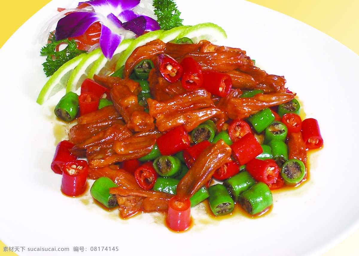 尖椒焗鸭舌 尖椒 鸭舌 辣椒 川菜 湘菜 小吃 特色菜 招牌菜 美食 传统美食 餐饮美食