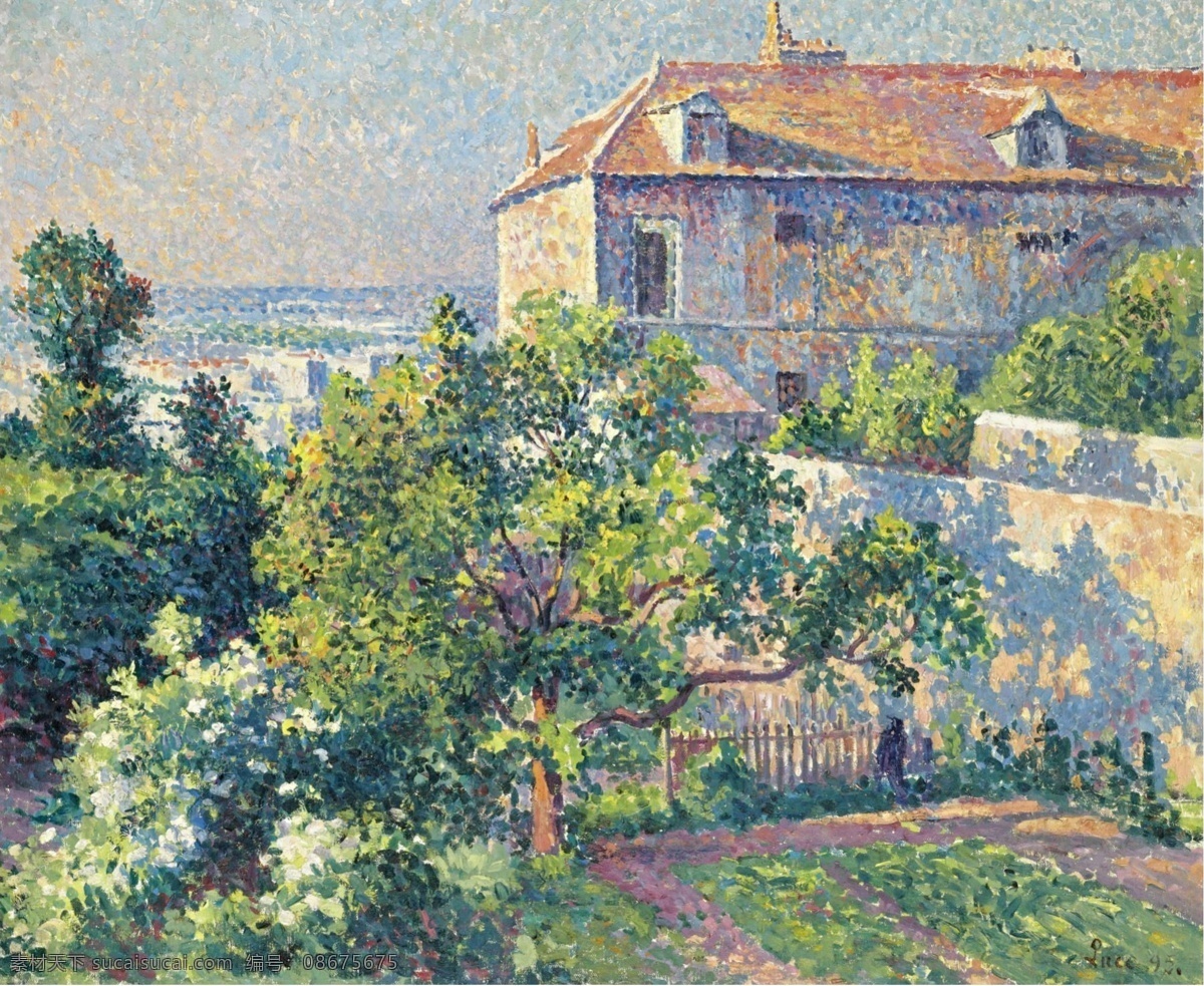 大师 画家 风景画 静物 油画 建筑 装饰画 valadon suzanne of house the montmartre luce maximilien 人物 高清 西方 国外 现代 家居装饰素材