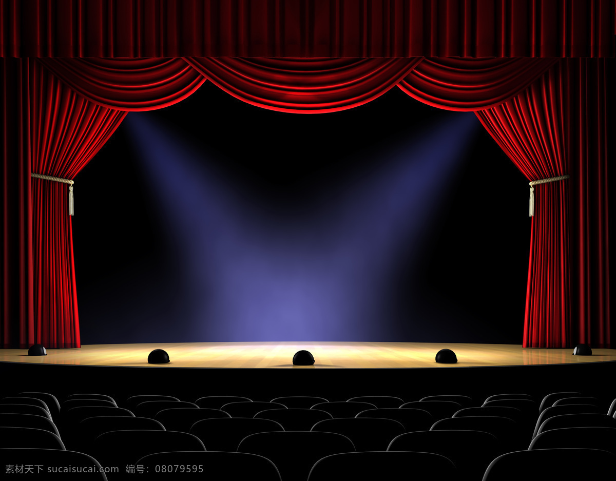 舞台灯光幕布 舞台 幕布 绸缎 丝绸 看台 灯光 椅子 舞美设计 环境设计