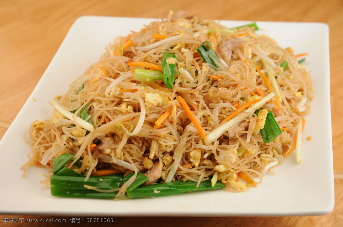 广式三丝米粉 传统美食 餐饮美食