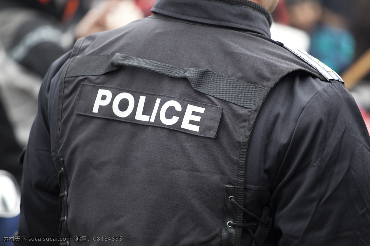 穿着 警服 警察 武警 公安 外国警察 职业人物 商务人士 人物图片