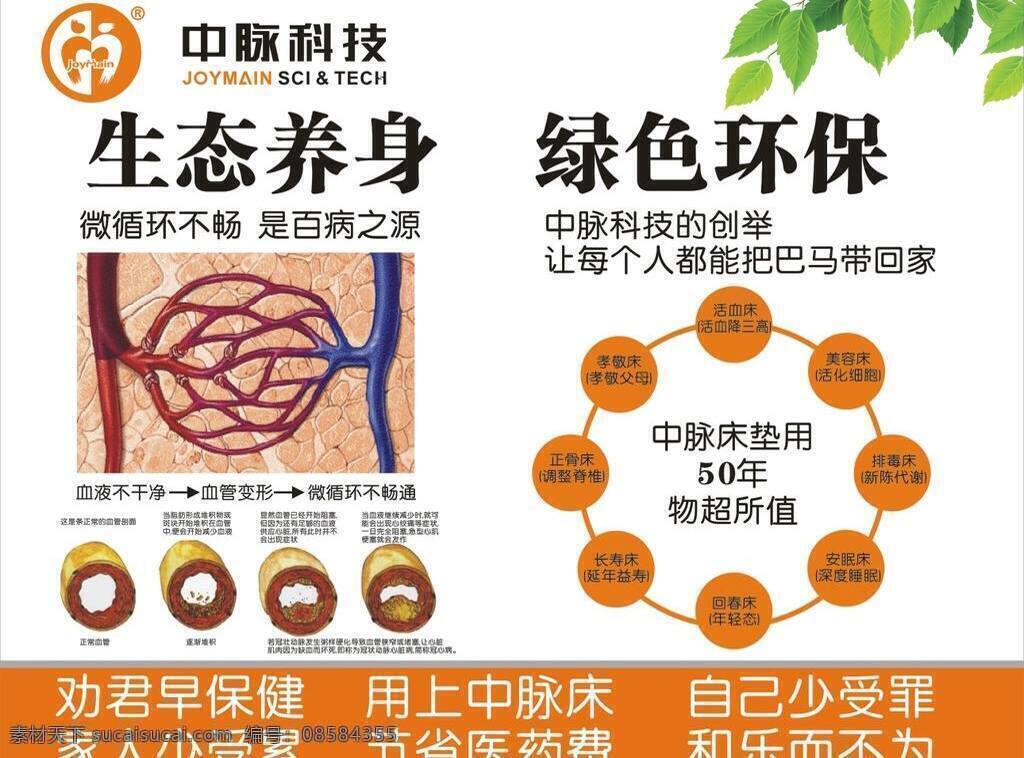 中 脉 微循环 保健 健康 中脉 道和 中脉微循环 psd源文件