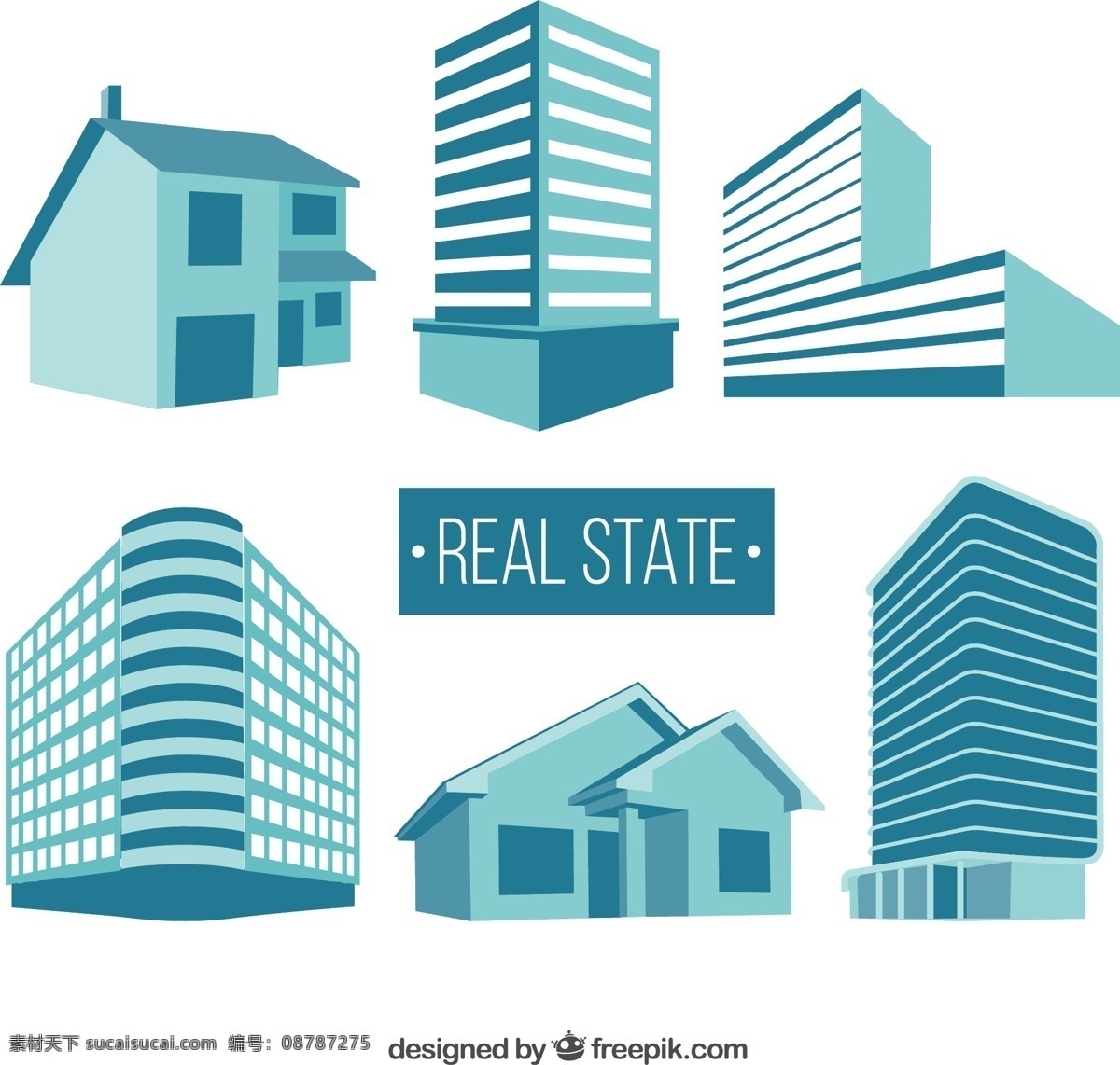城市建筑图标 房子 城市 建筑 家居 城镇 都市 住宅 地产 公寓 房地产 状态