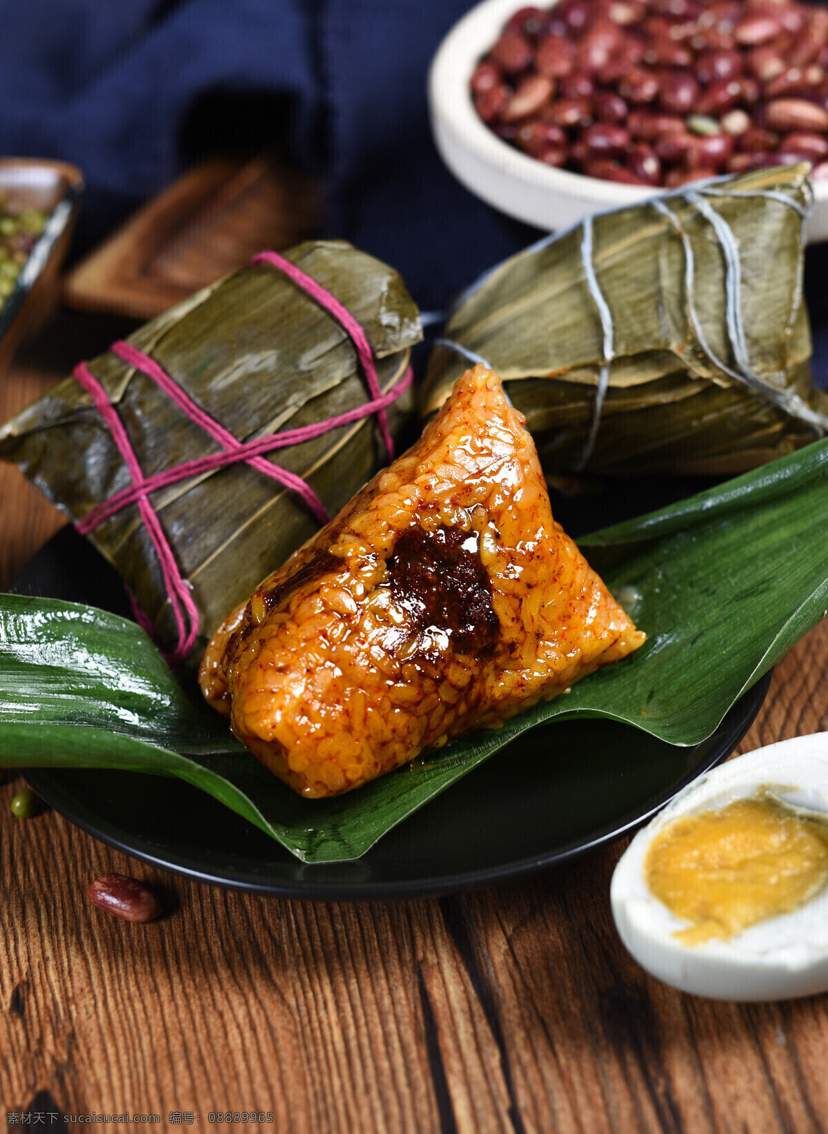 粽子 端午节 屈原 肉粽 蜜枣粽 甜蜜 餐饮美食 传统美食