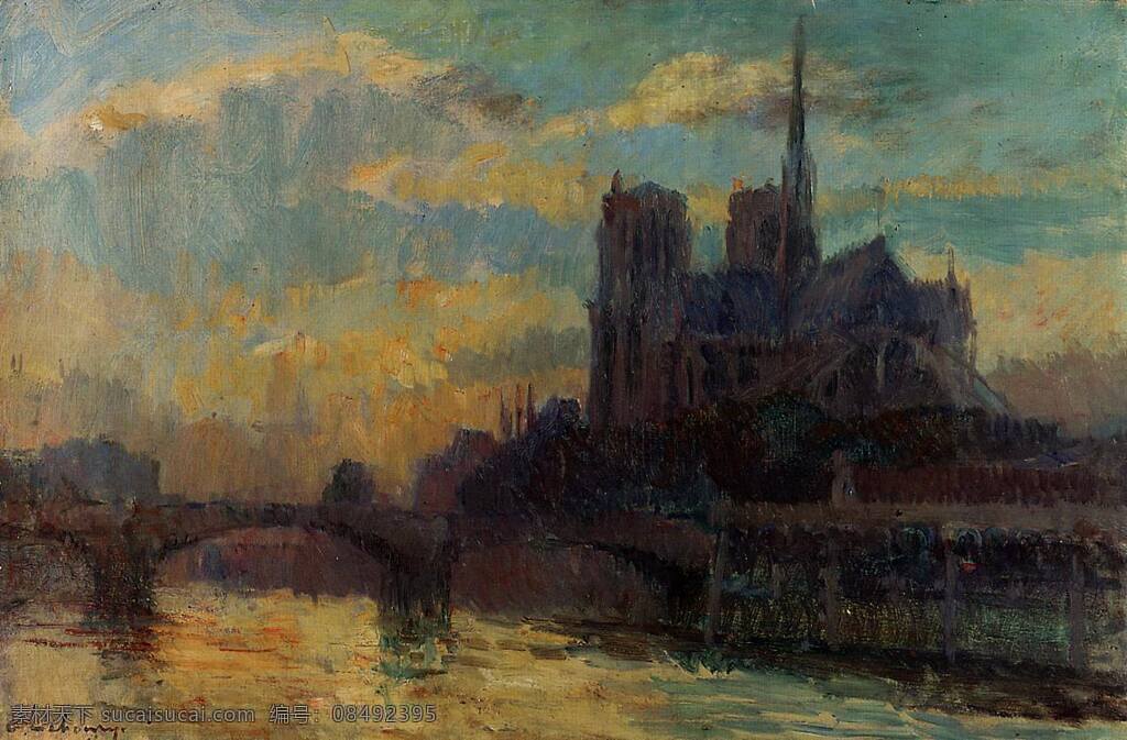 lebourg 印象派 风景 静物 自然 油画 装饰画 法国 画家 阿伯特 赖 博 albert