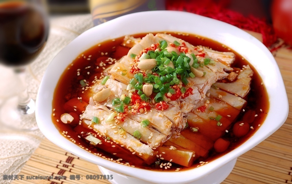 红汤钵钵鸡 美食 传统美食 餐饮美食 高清菜谱用图
