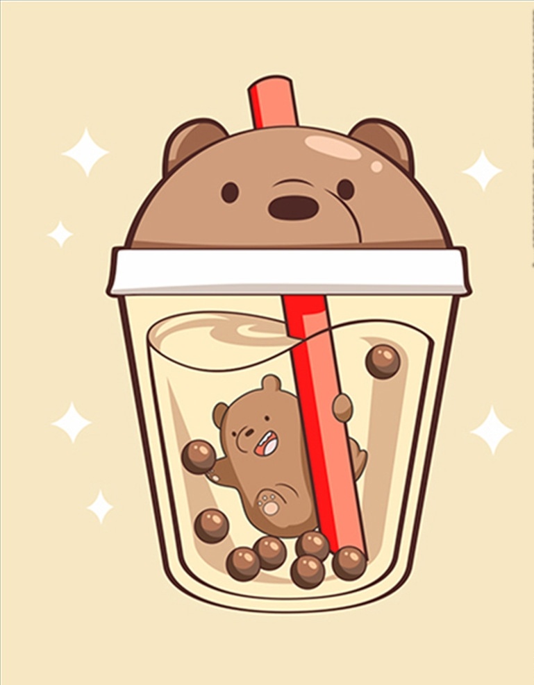 三只小熊 咱们裸熊 咱好熊弟 熊熊三贱客 白熊 ice bear 北极熊 grizzly 棕熊 panda 熊猫 三兄弟 卡通图案 动漫动画