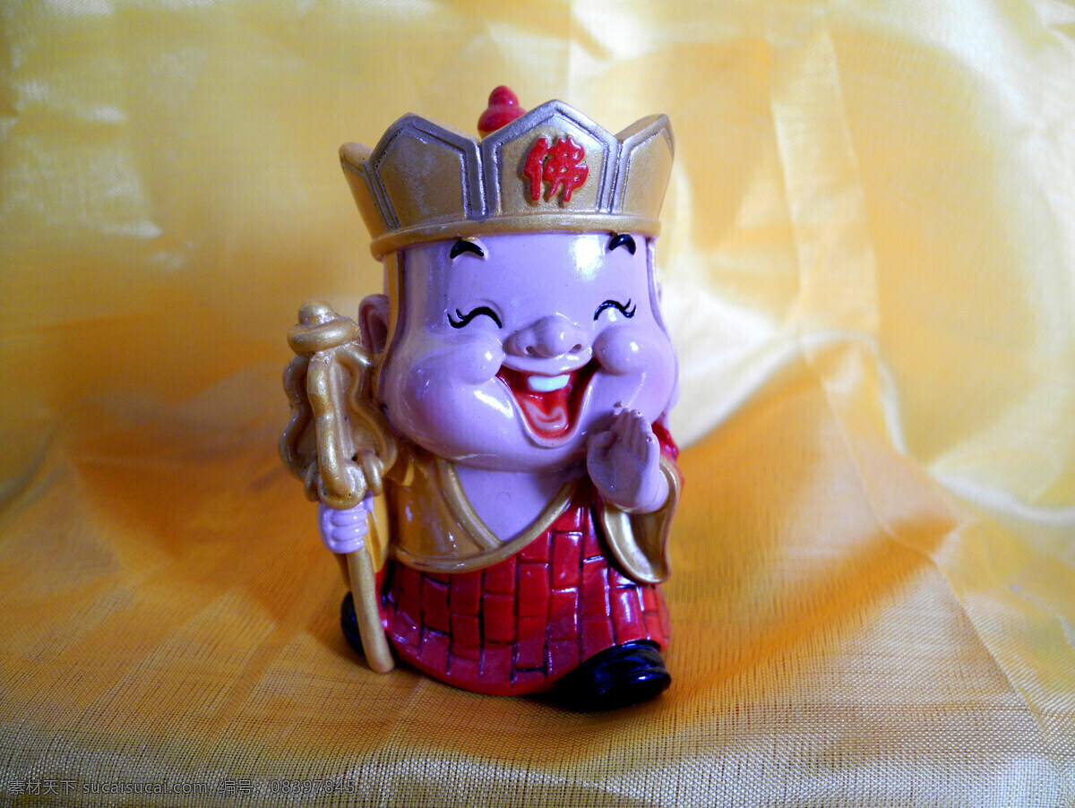 雕塑作品 雕塑工艺品 q版公仔 摆件 摆饰 僧人 佛教系列 传统文化 文化艺术
