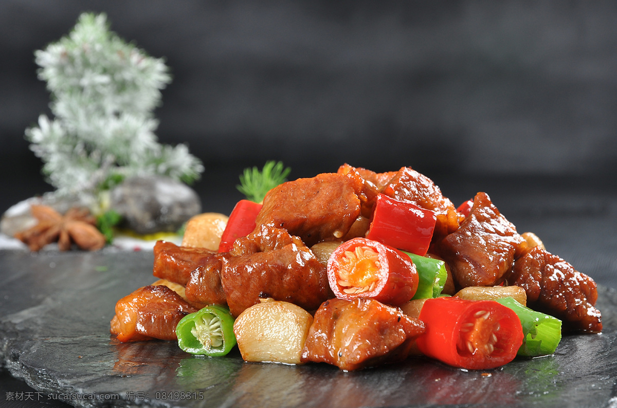 黑椒牛仔粒 牛仔粒 蒜香牛仔粒 粤菜 小炒 餐饮美食 传统美食