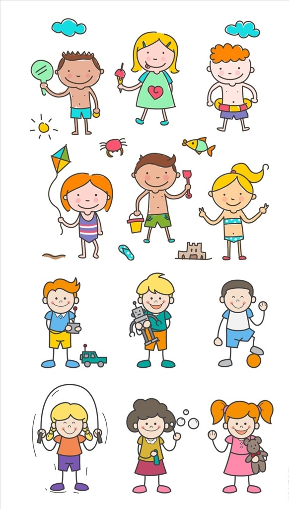 手绘儿童 手绘 矢量 水彩 卡通人物 跳绳 运动 小孩 男孩 线稿 小学生 小孩图像 女孩 少年 学生 幼儿 人物 小孩卡通人物 小孩卡通形象 儿童卡通 扁平卡通人物 矢量卡通人物 可爱 卡通 人物卡通 扁平男孩 扁平女孩 动漫人物 卡通小孩