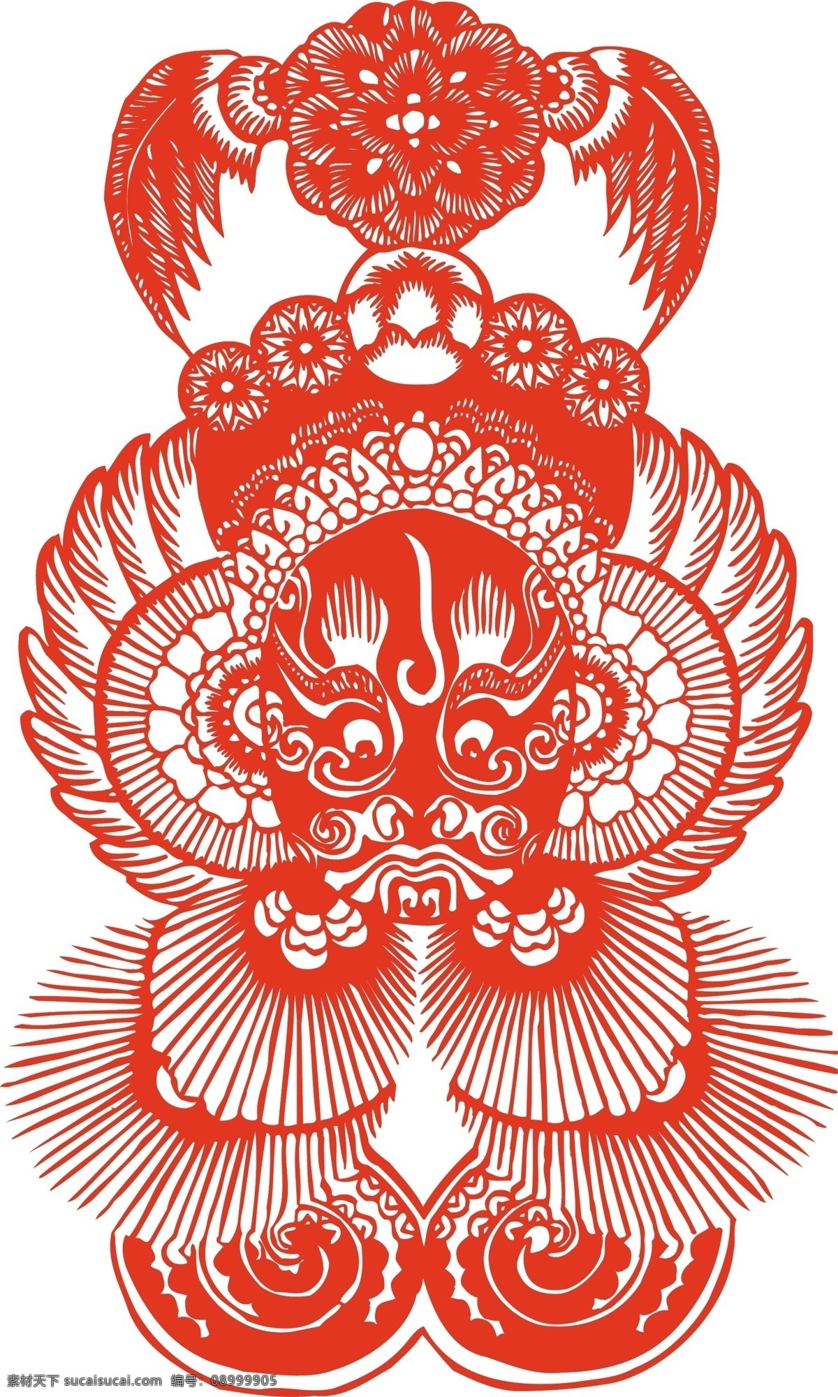 脸谱02 脸谱 矢量素材 剪纸 传统文化 民间艺术 矢量人物 职业人物 京剧脸谱 矢量图库 文化艺术