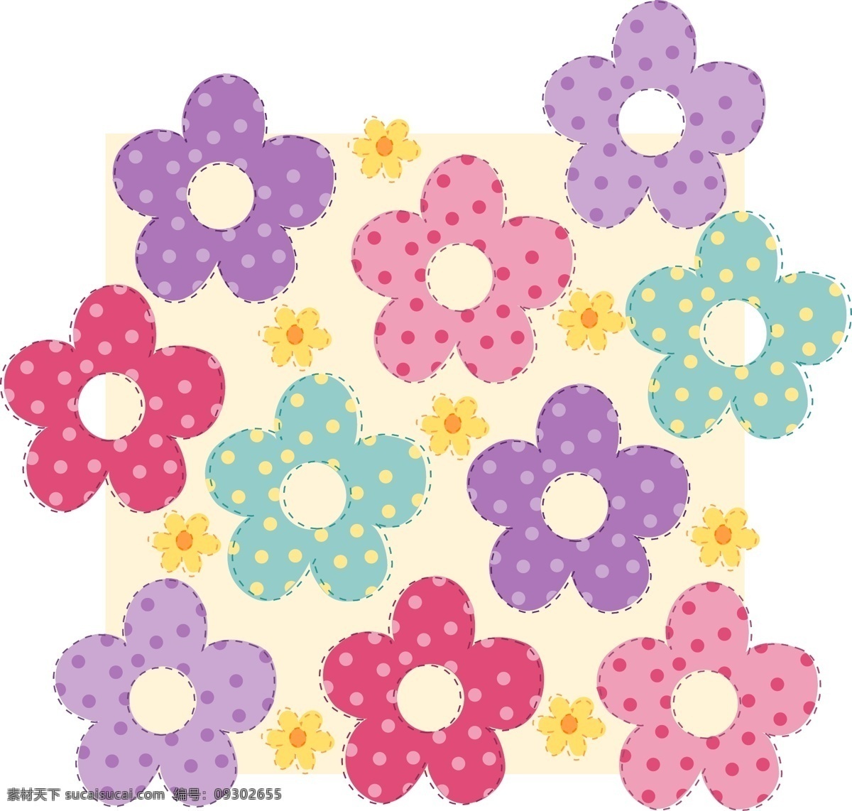 矢量 花型 矢量图 花纹 花边 底纹 边框 花纹花边