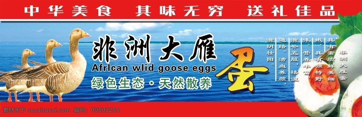 雁蛋标签 雁蛋 标签 不干胶 标识 广告 红蓝 大雁 鸭蛋