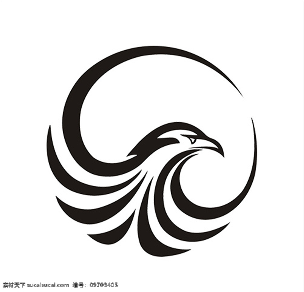 鹰 头像 图标 logo 标识 矢量图 鹰头像 鹰图标 鹰logo 鹰标识矢量图 标志图标 其他图标