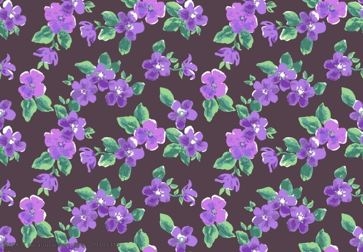 水彩 效果 花卉 紫罗兰 分层 做出 矢量图 艺术字