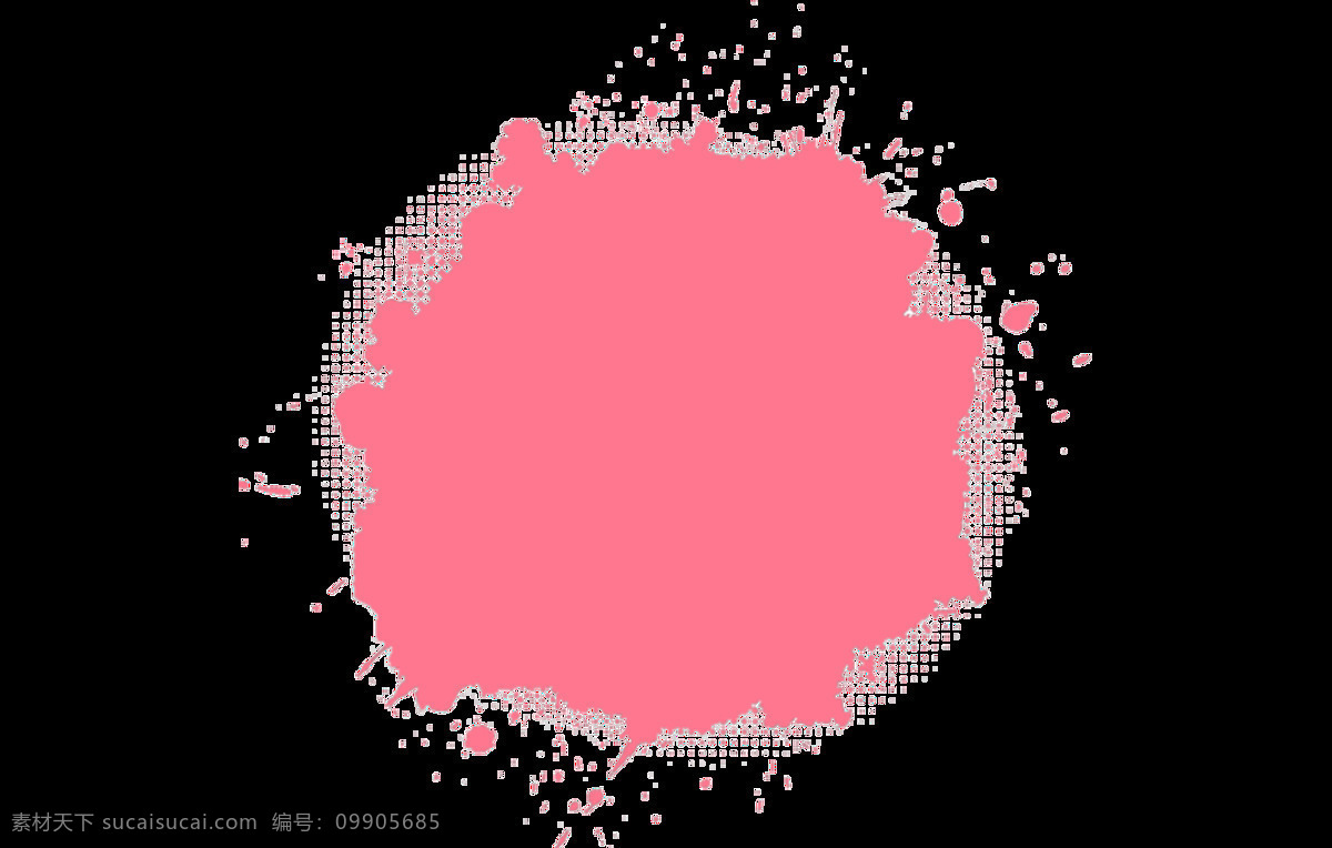 创意 红色 效果 元素 png元素 粉色 免抠元素 透明素材 装饰