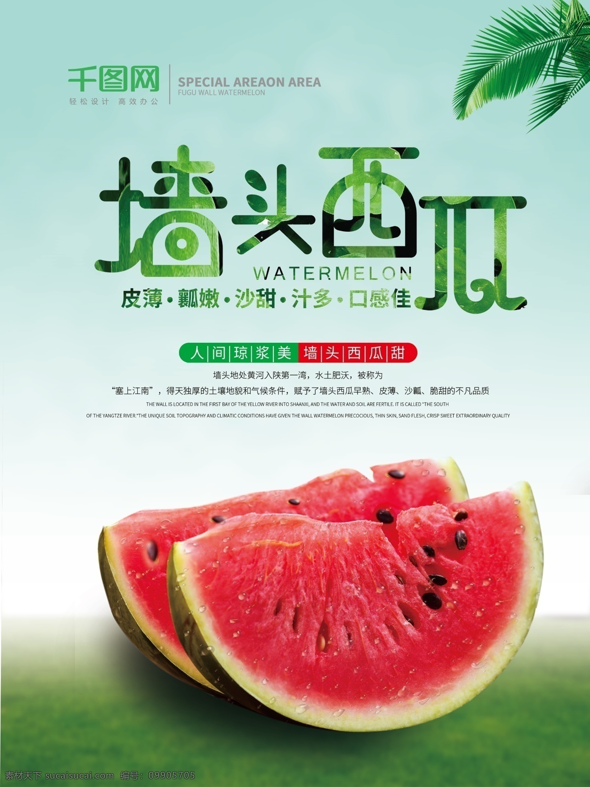 西瓜 陕北 皮薄 人间琼浆美 墙头西瓜甜 黄河 入 陕 湾