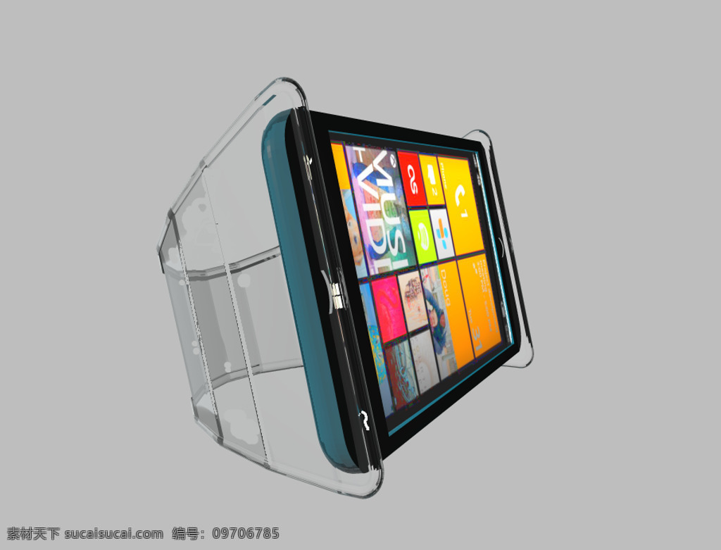 820的支持 诺基亚 lumia nokialumia 3d模型素材 建筑模型