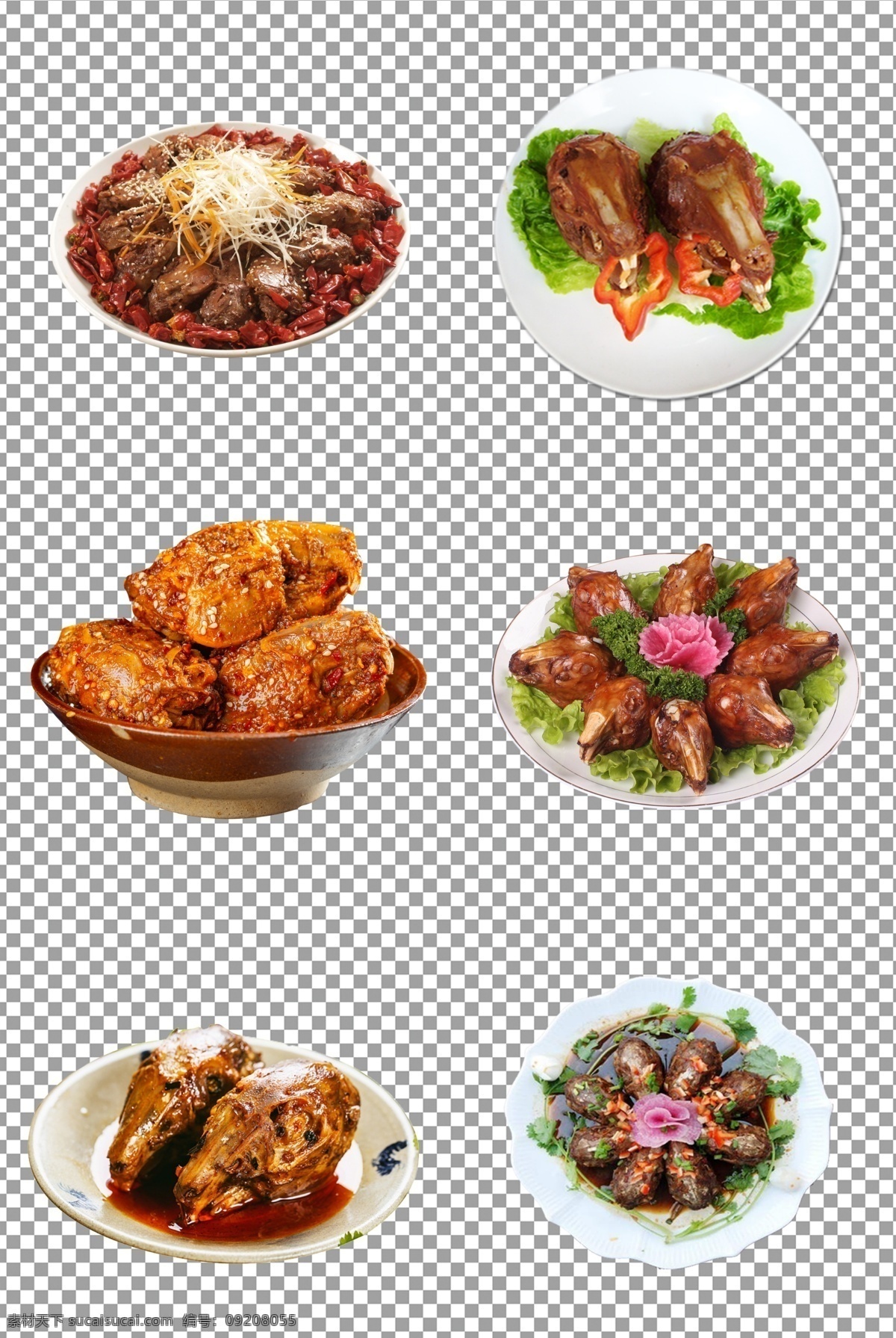 麻辣兔头 特色 美食 香烤兔头 美味 免抠 无背景 免抠图 抠图 元素 透明 通道 png免抠图 分层