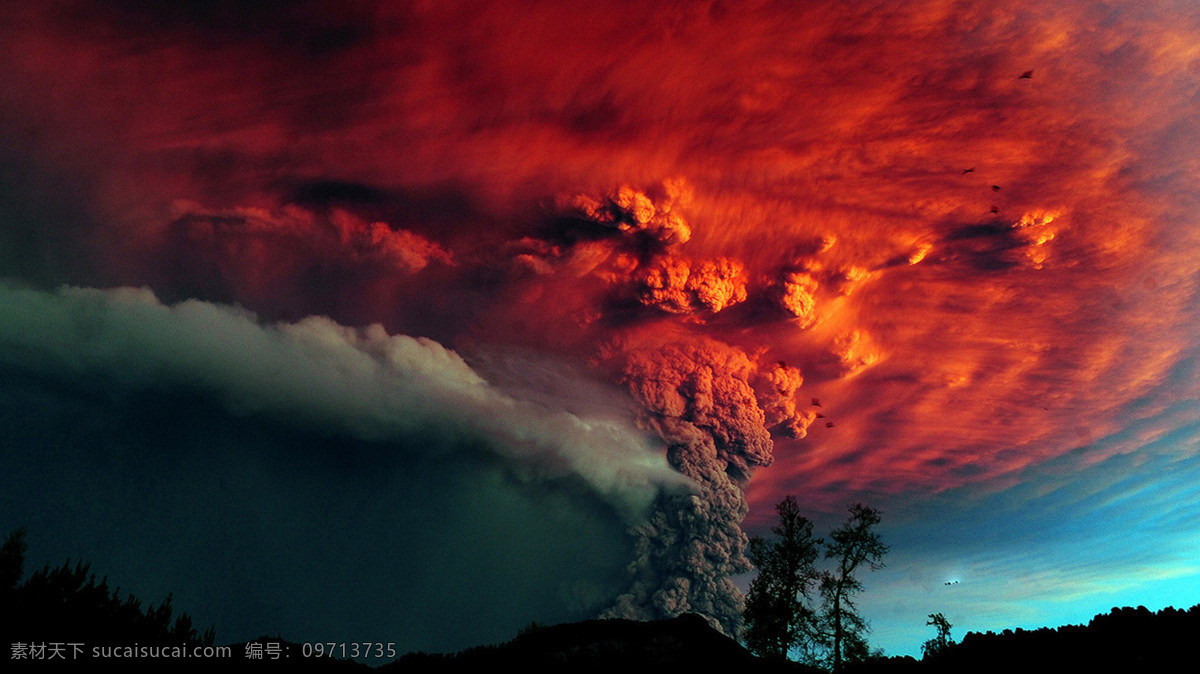 火山 自然 风景 自然灾害 火 自然景观 自然风景