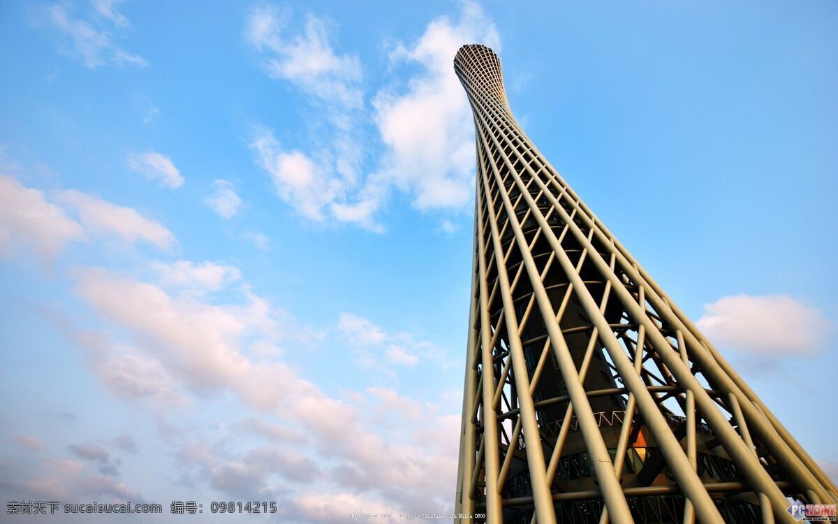 广州塔高清图 广州塔 高清 广州 风景 大图 自然景观 自然风光