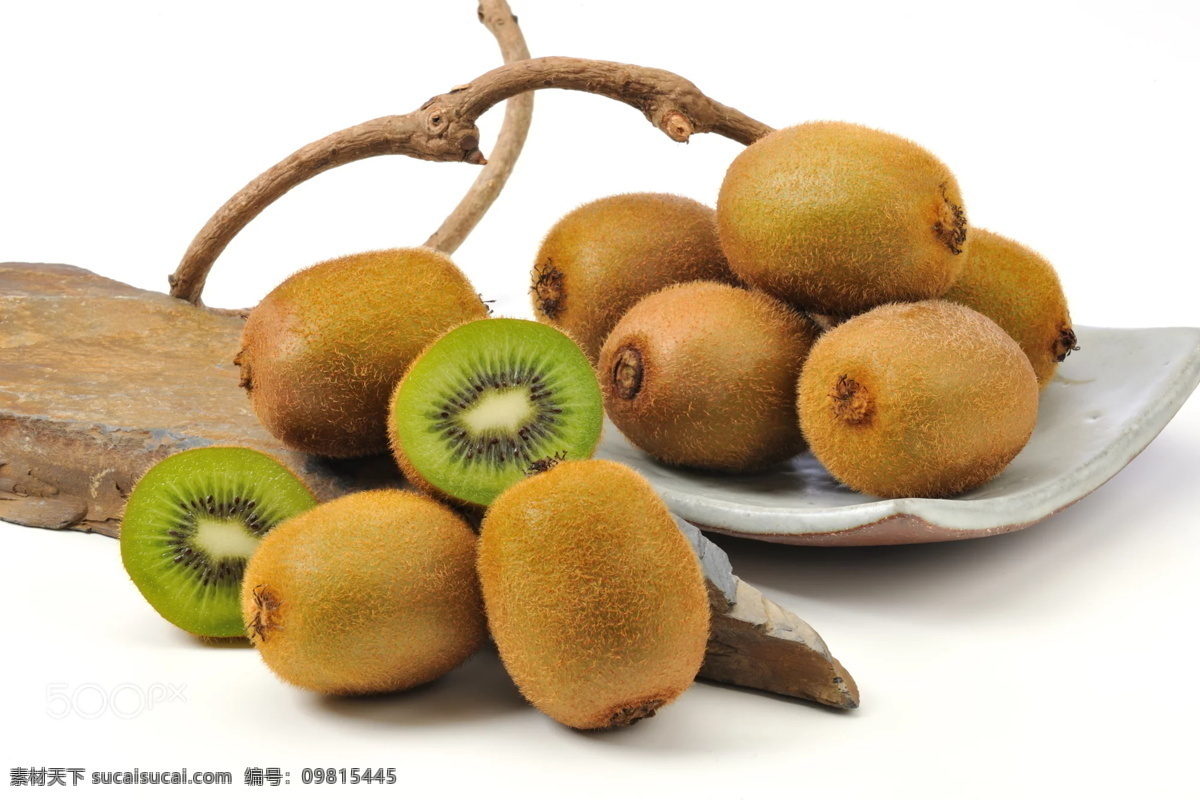 奇异 果 猕猴桃 白底 图 静物拍摄 台湾奇异果 水果图片 奇异果 生物世界 水果