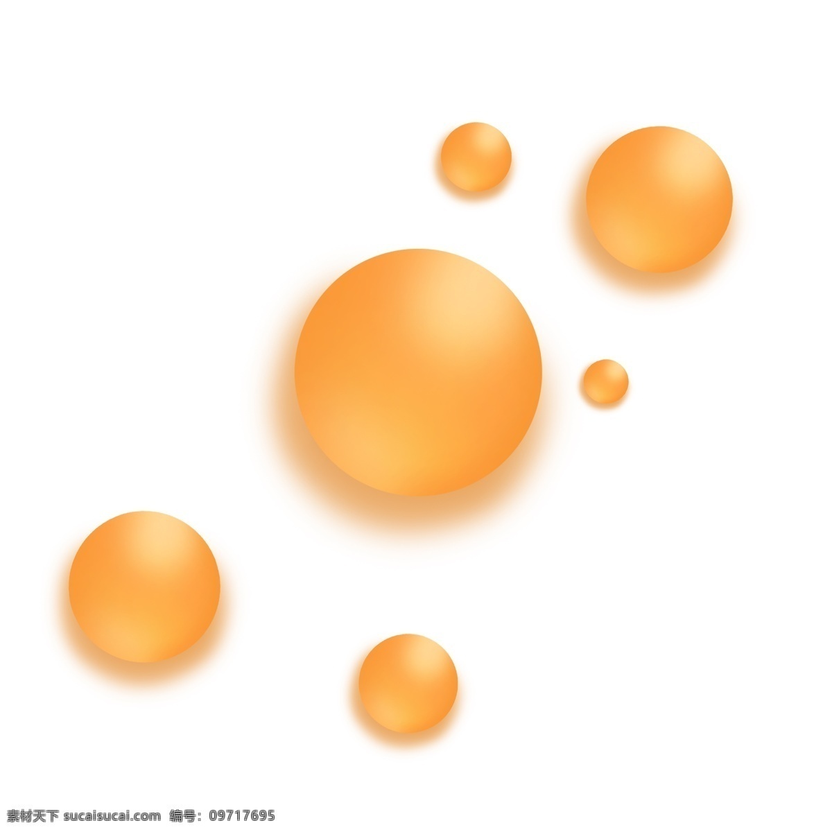 金色 圆形 油状 水滴 黄色 金色油滴 黄色水滴 油滴 油 水 水效果 立体感 球状 珍珠
