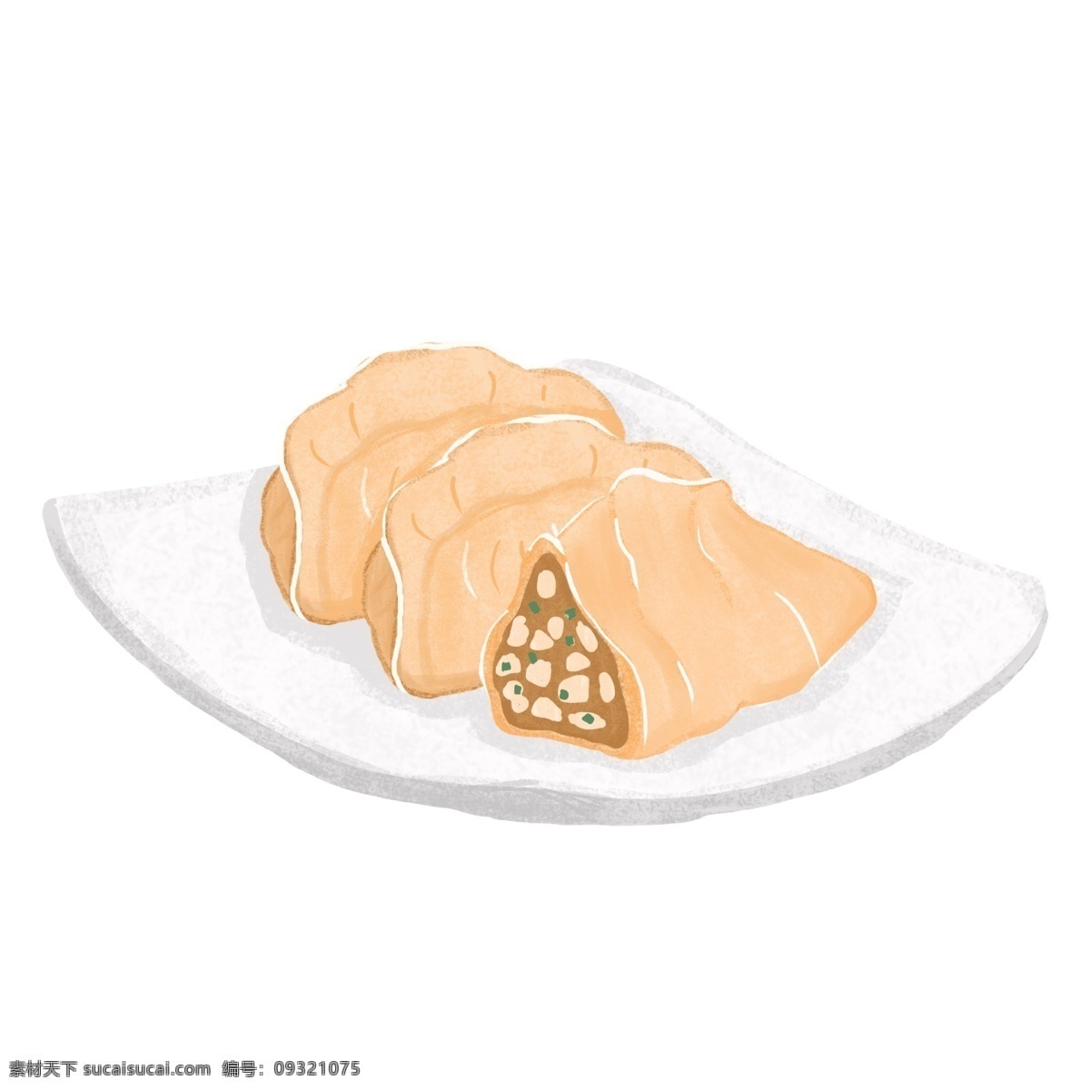 卡通 手工 水饺 元素 手工水饺 冬天 冬季 吃水饺 包饺子 矢量水饺 团圆 阖家欢乐 插画 盘子 节气 立冬
