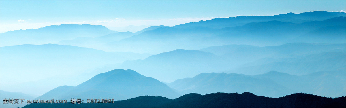 蓝色 云层 banner 背景 背景图 唯美背景 淘宝海报 渐变 彩色 背景素材 淘宝 首页 电商