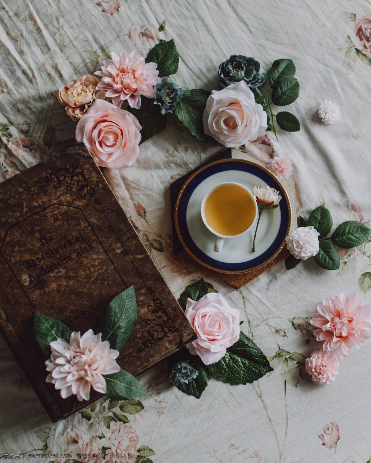 鲜花茶语 茶杯 睡莲 牡丹 鲜花 美丽 背景 杯 茶 粉红色 壁纸 休闲 花朵 叶子 粉色 绿色 生物世界 花草