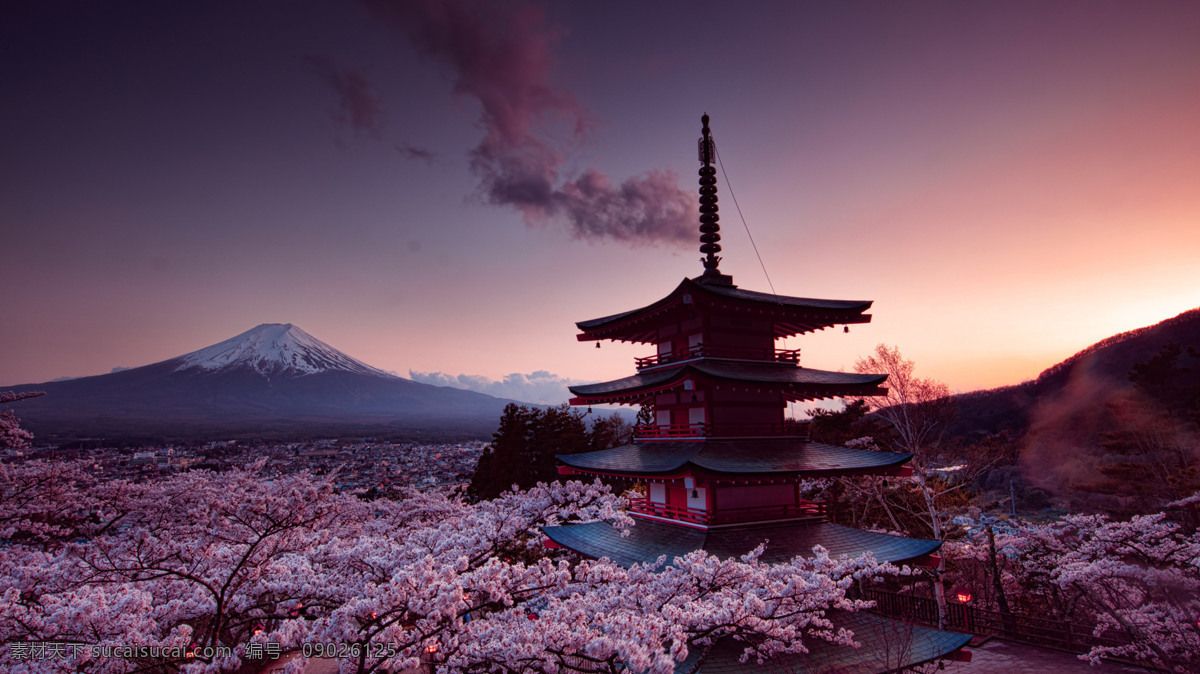 富士山 日本 山峦 天空 自然 亚洲 风景 自然景观 建筑景观