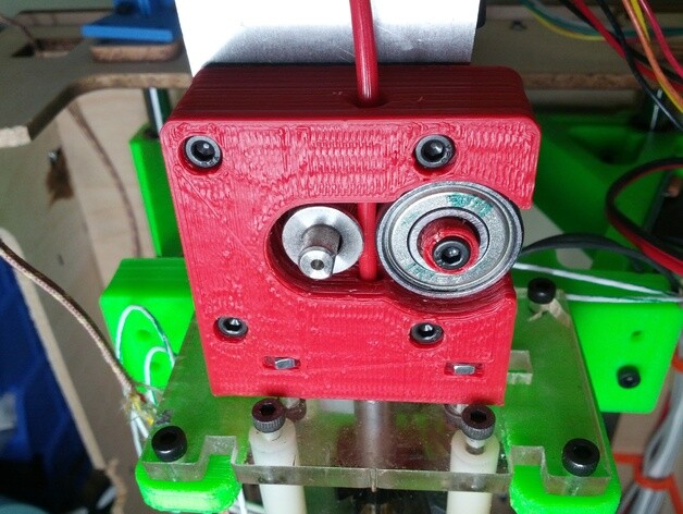 无弹簧 汤姆 mk6 替换 掉 3d打印模型 3d 打印 模型 挤出机 stl 粉色