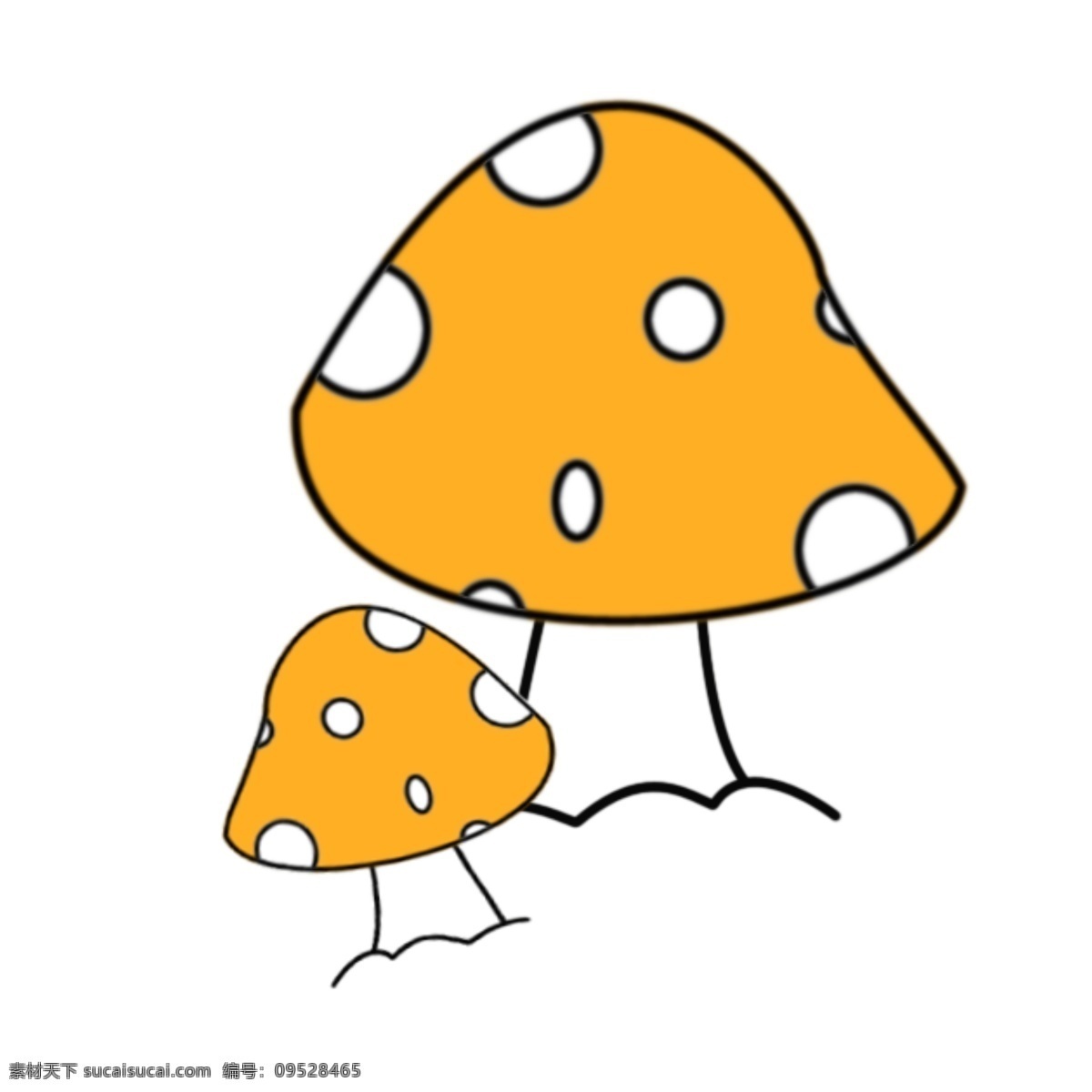 分层 卡通 蘑菇 psd分层 卡通蘑菇 源文件库
