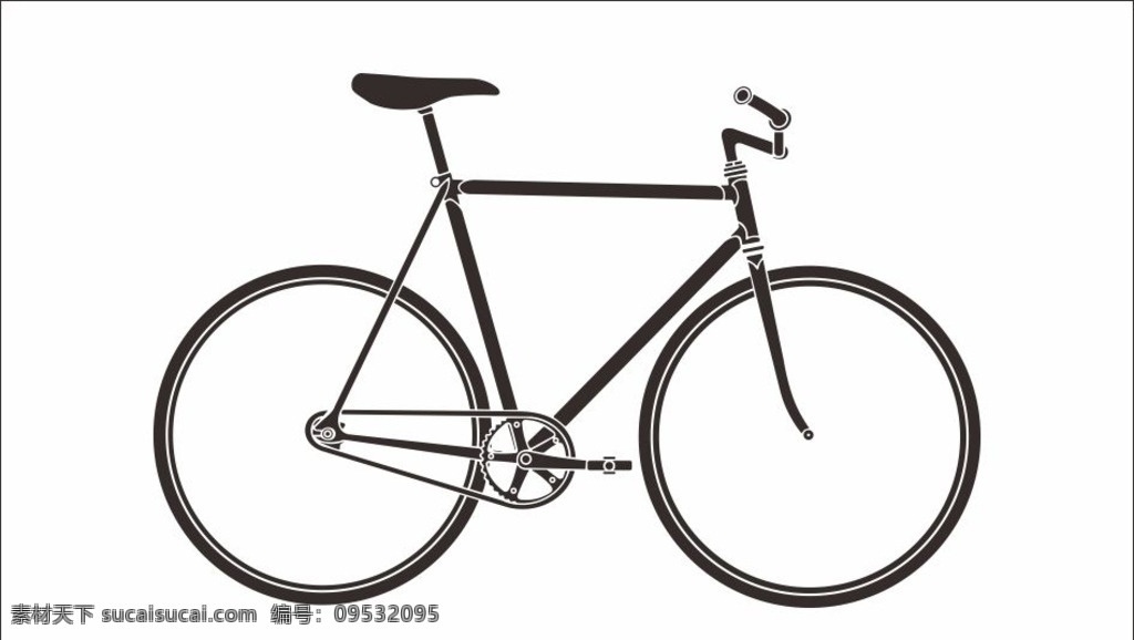 脚踏车 单车 车 节能 绿能 生活百科 工具 失量