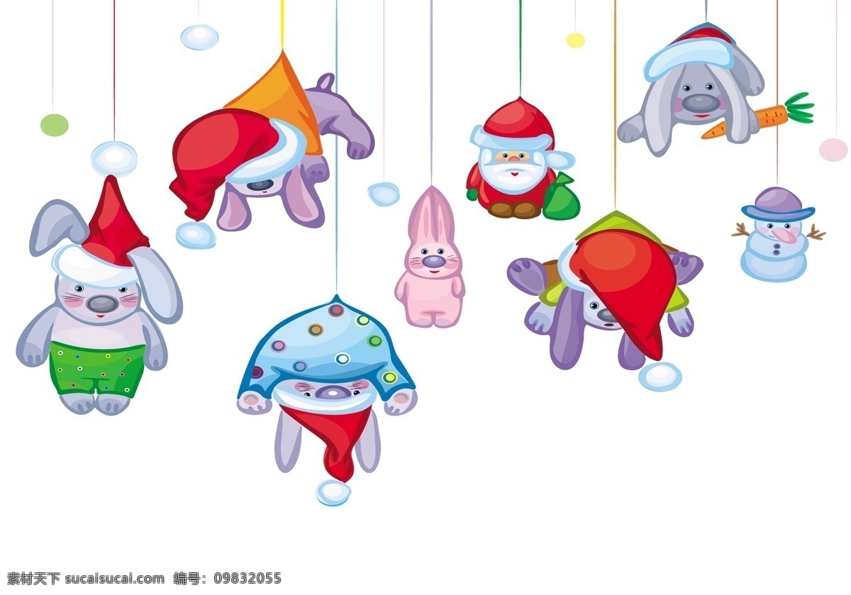 2011 兔年 卡通 兔 矢量 新年设计 2011兔子 节日素材 其他节日