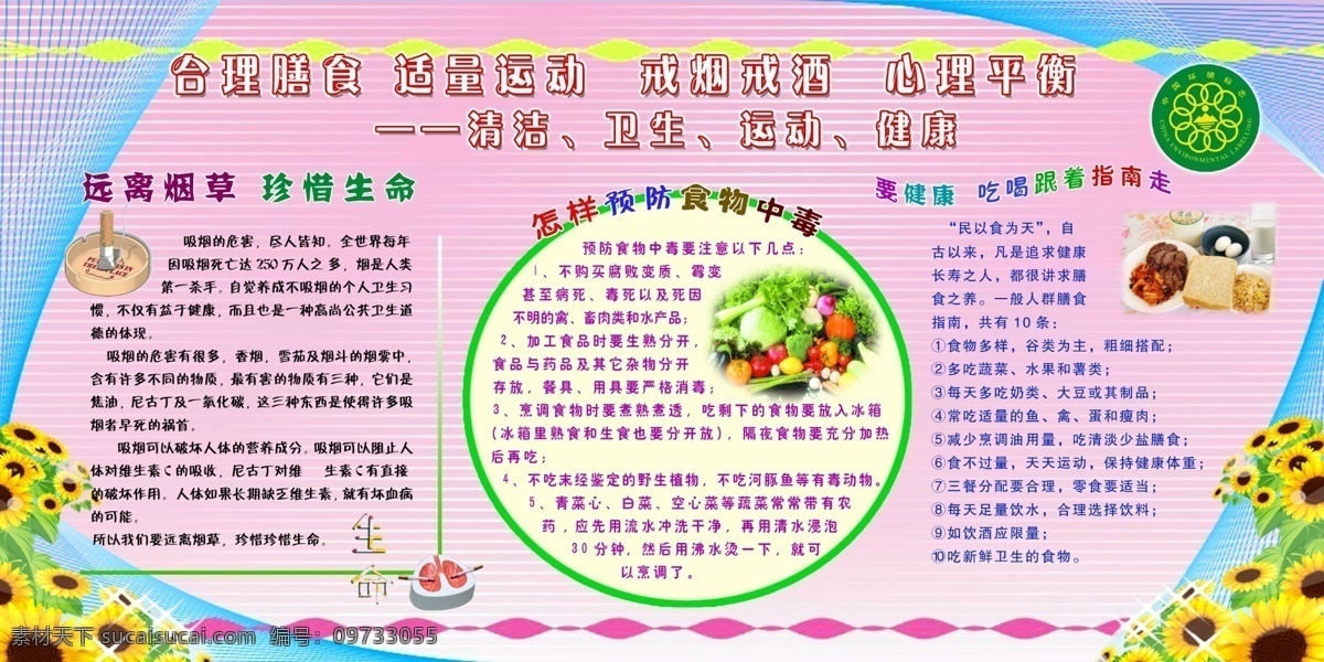 广告设计模板 合理膳食 红十字 健康 健康教育 健康教育展板 健康展板 健康知识 戒酒 爱卫月展板 爱卫月 爱国卫生运动 爱国卫生月 健康常识 科普 科普知识 科普宣传 小常识 小知识 红十字知识 红十字宣传 知识 宣传 红十字教育 爱卫生 讲卫生 开展 爱国 卫生 运动 食物中毒 戒烟 远离烟草 珍惜生命 香烟 预防食物中毒 清洁 适量运动 世界无烟日 展板模板 源文件 p psd源文件