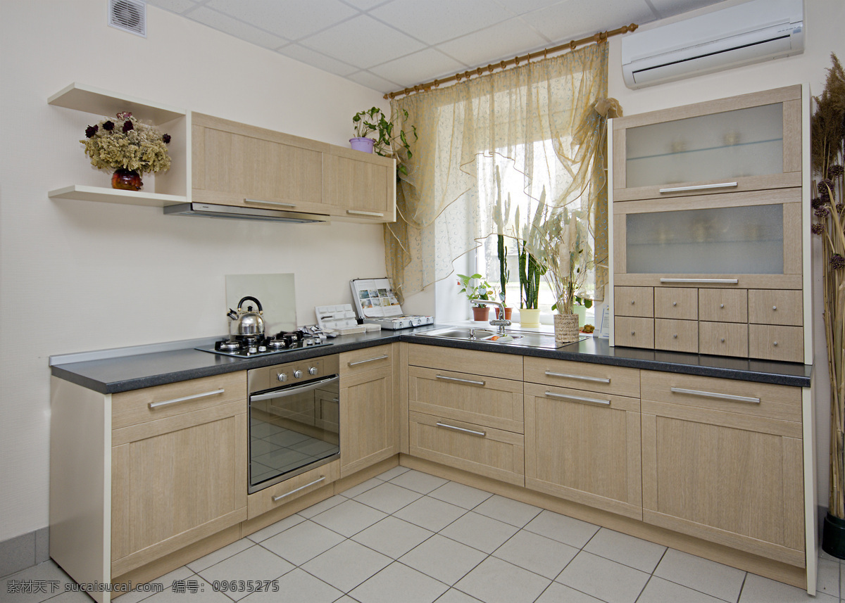 整体厨房设计 整体厨房 灶具 厨房 室内设计 厨房设计 装修 装潢 橱柜 环境家居 灰色