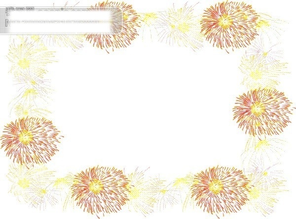 烟花 相框 简洁 实用 矢量图 矢量 花纹 花边 底纹 边框 花纹花边