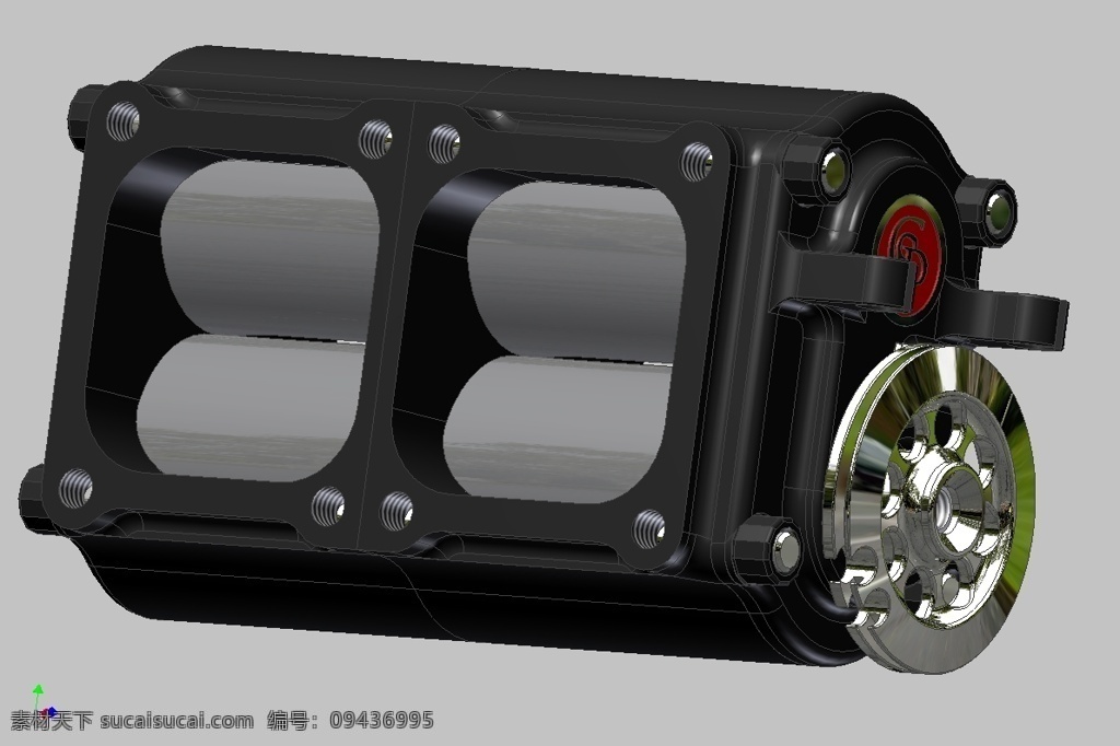 辊筒 油门 桶 辊 节气门 3d模型素材 其他3d模型