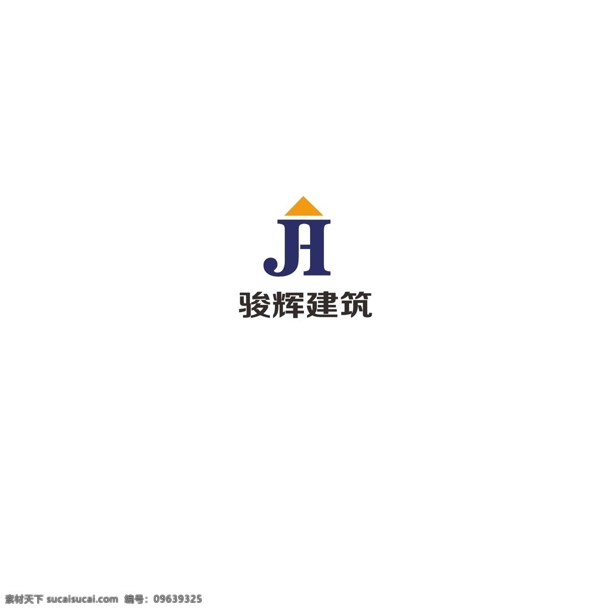 地产 建筑 logo 字母jh 房子 标志图标 其他图标
