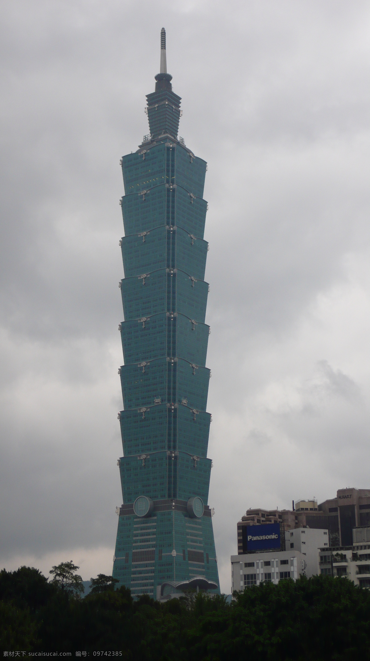 台北101 台湾 台北 101大厦 阴天 旅行 城市 国外旅游 旅游摄影